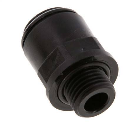 10mm x G1/4'' POM Insteekfitting Buitendraad NBR [2 Stuks]