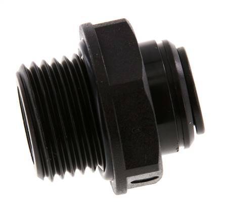 10mm x G1/2'' POM Insteekfitting Buitendraad NBR [2 Stuks]