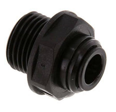 10mm x G1/2'' POM Insteekfitting Buitendraad NBR [2 Stuks]