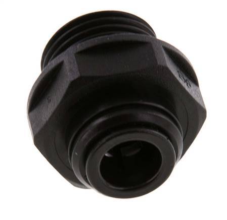 10mm x G1/2'' POM Insteekfitting Buitendraad NBR [2 Stuks]