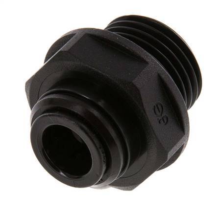 10mm x G1/2'' POM Insteekfitting Buitendraad NBR [2 Stuks]