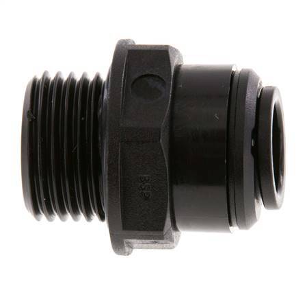12mm x G1/2'' POM Insteekfitting Buitendraad NBR [2 Stuks]