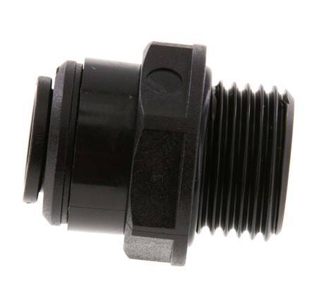 12mm x G1/2'' POM Insteekfitting Buitendraad NBR [2 Stuks]
