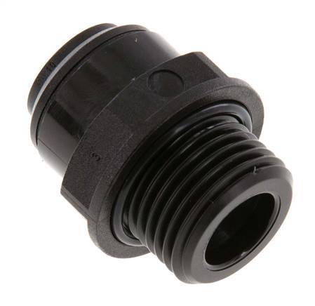 12mm x G1/2'' POM Insteekfitting Buitendraad NBR [2 Stuks]