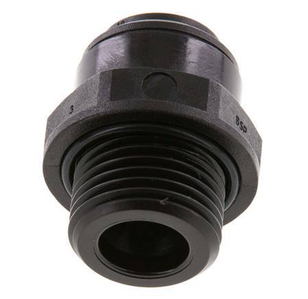 12mm x G1/2'' POM Insteekfitting Buitendraad NBR [2 Stuks]