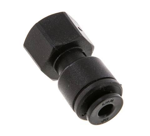 4mm x G1/8'' POM Insteekfitting Binnendraad NBR [2 Stuks]
