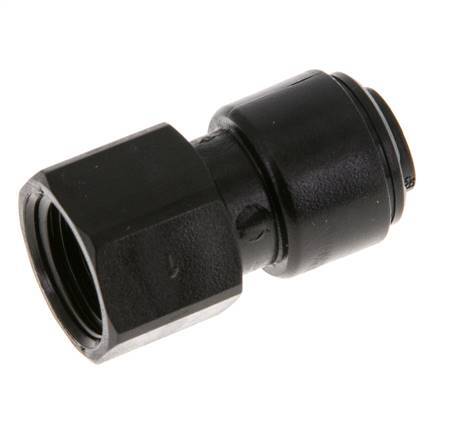 6mm x G1/4'' POM Insteekfitting Binnendraad NBR [2 Stuks]