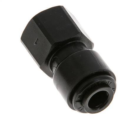 6mm x G1/4'' POM Insteekfitting Binnendraad NBR [2 Stuks]