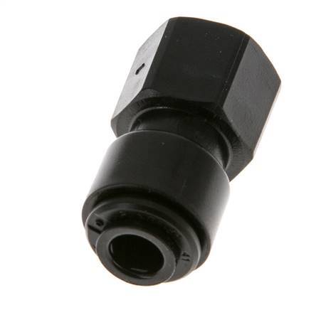 6mm x G1/4'' POM Insteekfitting Binnendraad NBR [2 Stuks]