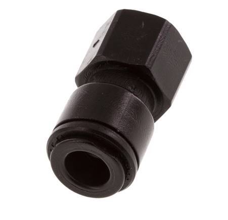 8mm x G1/4'' POM Insteekfitting Binnendraad NBR [2 Stuks]