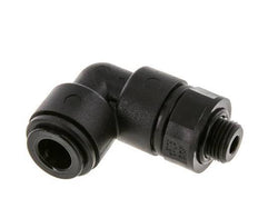 8mm x G1/8'' 90 graden L-verbinding POM Insteekfitting Buitendraad Draaibaar NBR [2 Stuks]