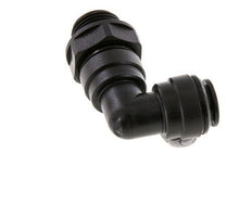 10mm x G3/8'' 90 graden L-verbinding POM Insteekfitting Buitendraad Draaibaar NBR