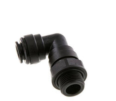 10mm x G3/8'' 90 graden L-verbinding POM Insteekfitting Buitendraad Draaibaar NBR