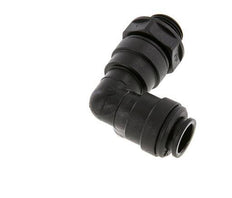 12mm x G3/8'' 90 graden L-verbinding POM Insteekfitting Buitendraad Draaibaar NBR