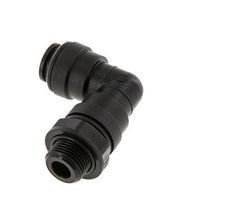 12mm x G3/8'' 90 graden L-verbinding POM Insteekfitting Buitendraad Draaibaar NBR