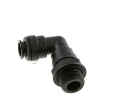12mm x G1/2'' 90 graden L-verbinding POM Insteekfitting Buitendraad Draaibaar NBR