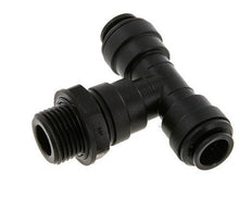 12mm x G1/2'' inline T-stuk POM Insteekfitting Buitendraad FDA Draaibaar NBR