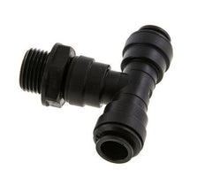 12mm x G1/2'' inline T-stuk POM Insteekfitting Buitendraad FDA Draaibaar NBR