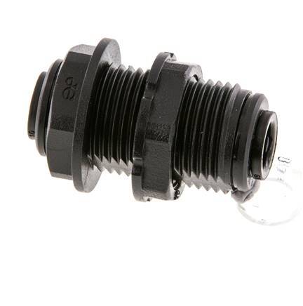 6mm POM Insteekfitting Schotdoorvoer NBR [2 Stuks]