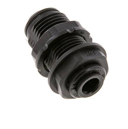 6mm POM Insteekfitting Schotdoorvoer NBR [2 Stuks]