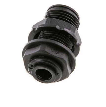 6mm POM Insteekfitting Schotdoorvoer NBR [2 Stuks]