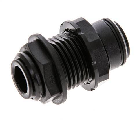 10mm POM Insteekfitting Schotdoorvoer NBR