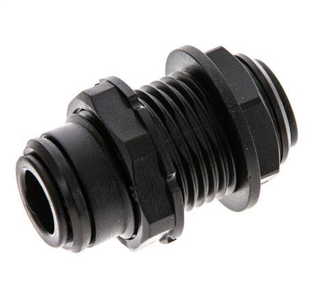 10mm POM Insteekfitting Schotdoorvoer NBR
