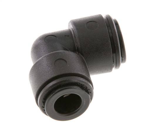 8mm 90 graden L-verbinding POM Insteekfitting NBR [2 Stuks]