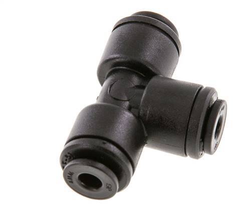 4mm T-koppeling POM Insteekfitting FDA NBR [2 Stuks]