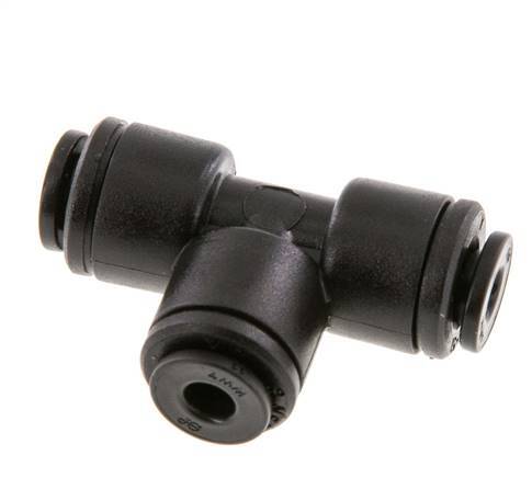 4mm T-koppeling POM Insteekfitting FDA NBR [2 Stuks]