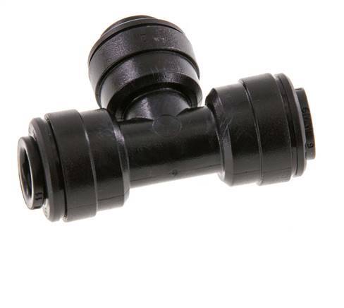 6mm T-koppeling POM Insteekfitting FDA NBR [2 Stuks]