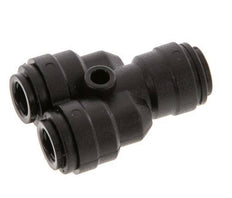 6mm Y-koppeling POM Insteekfitting FDA NBR [2 Stuks]
