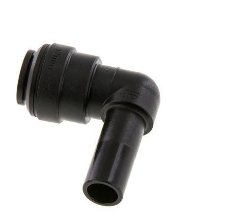 12mm x 12mm 90 graden L-verbinding POM Insteekfitting Plug NBR [2 Stuks]