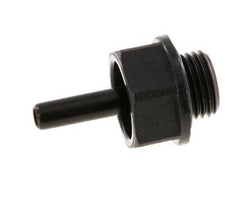 4mm x G1/8'' insteekfitting POM buitendraad NBR [5 Stuks]