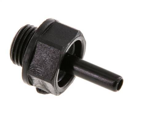 4mm x G1/8'' insteekfitting POM buitendraad NBR [5 Stuks]