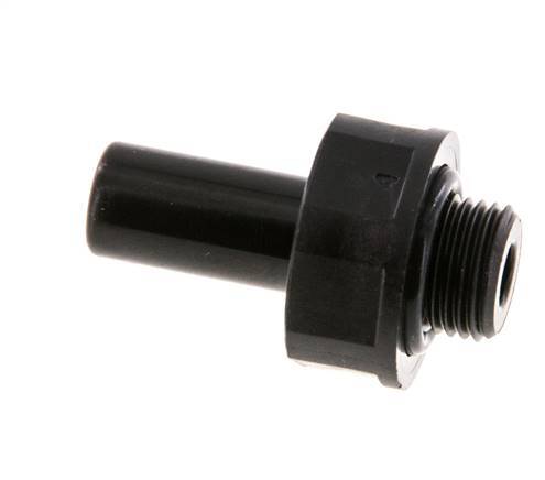 8mm x G1/8'' insteekfitting POM buitendraad NBR [5 Stuks]