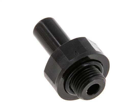 8mm x G1/8'' insteekfitting POM buitendraad NBR [5 Stuks]