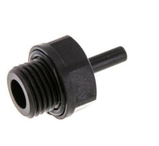 4mm x G1/4'' insteekfitting POM buitendraad NBR [5 Stuks]