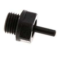 4mm x G1/4'' insteekfitting POM buitendraad NBR [5 Stuks]