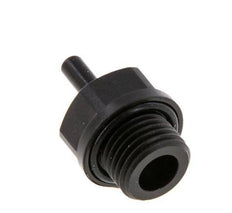4mm x G1/4'' insteekfitting POM buitendraad NBR [5 Stuks]