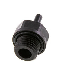4mm x G1/4'' insteekfitting POM buitendraad NBR [5 Stuks]