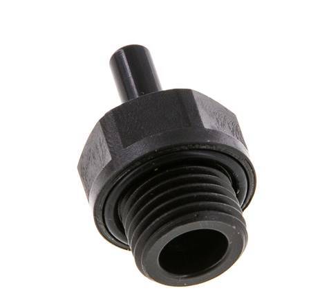 5mm x G1/4'' insteekfitting POM buitendraad NBR [5 Stuks]
