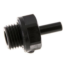 5mm x G1/4'' insteekfitting POM buitendraad NBR [5 Stuks]
