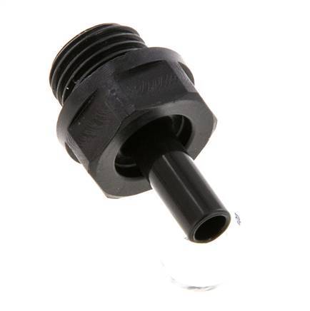 6mm x G1/4'' insteekfitting POM buitendraad NBR [5 Stuks]