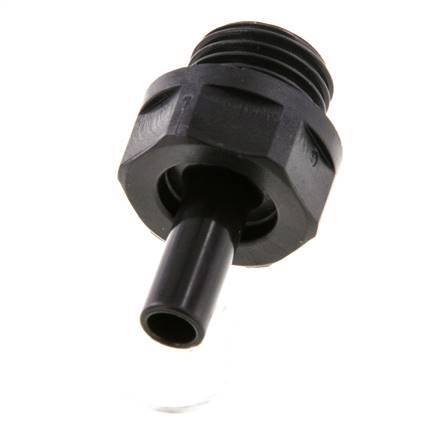 6mm x G1/4'' insteekfitting POM buitendraad NBR [5 Stuks]