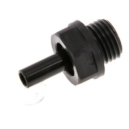 6mm x G1/4'' insteekfitting POM buitendraad NBR [5 Stuks]