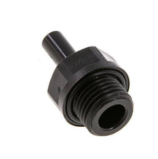 6mm x G1/4'' insteekfitting POM buitendraad NBR [5 Stuks]