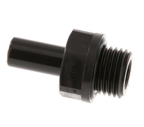 8mm x G1/4'' insteekfitting POM buitendraad NBR [5 Stuks]
