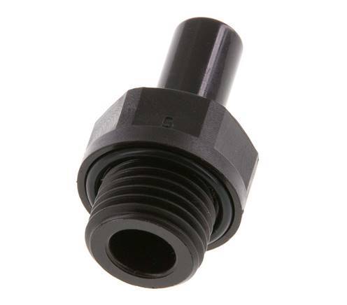 8mm x G1/4'' insteekfitting POM buitendraad NBR [5 Stuks]