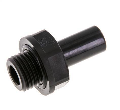 10mm x G1/4'' insteekfitting POM buitendraad NBR [5 Stuks]